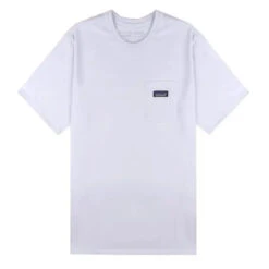 Patagonia P-6 Label Pocket Responsibili-Tee White