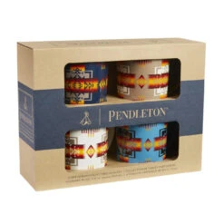 Pendleton Ceramic Mug Set Of 4 Chief Joseph Multi