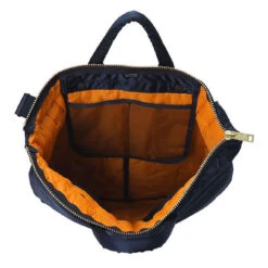 Porter-Yoshida And Co Tanker 2-Way Helmet Bag 1 Iron Blue -All Style Shop Porter YoshidaandCoTanker2 WayHelmetBag1IronBlue29608 2