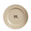 RRL By Ralph Lauren Logo Plate Set Cream / Brown -All Style Shop RRL by Ralph Lauren Logo Plate Set Cream Brown 26527 3