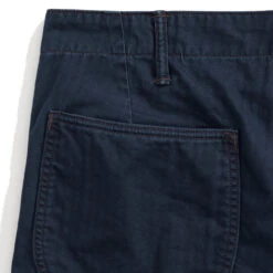 RRL By Ralph Lauren Herringbone Twill Field Short Navy -All Style Shop RRLbyRalphLaurenHerringboneTwillFieldShortNavy 3