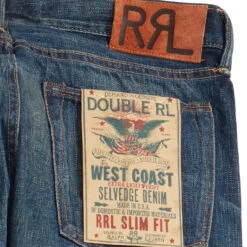 RRL By Ralph Lauren Slim Fit Ridgecrest Selvedge Jean Ridgecrest Wash 12 RRL By Ralph Lauren Slim Fit Ridgecrest Selvedge Jean Ridgecrest Wash -All Style Shop RRLbyRalphLaurenSlimFitRidgecrestSelvedgeJeanRidgecrestWash30065 4