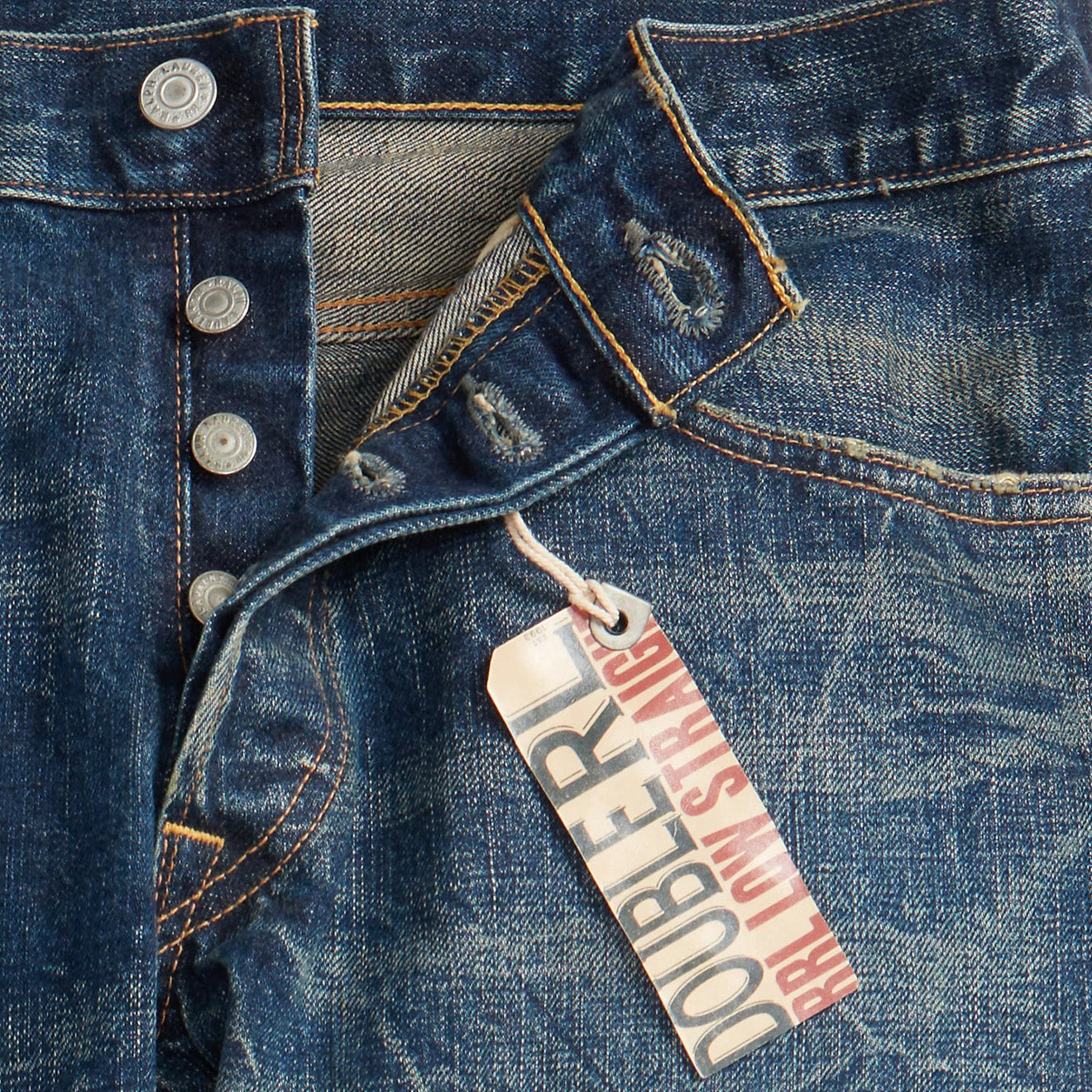 RRL By Ralph Lauren Slim Fit Ridgecrest Selvedge Jean Ridgecrest Wash 8 RRL By Ralph Lauren Slim Fit Ridgecrest Selvedge Jean Ridgecrest Wash - Image 6