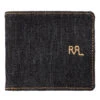 RRL By Ralph Lauren Denim Billfold Wallet Indigo -All Style Shop Ralph Lauren Bilfold RRL Wallet Indigo 1