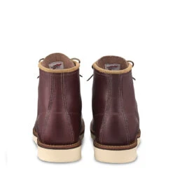 Red Wing 6-inch Classic Moc Boot Black Oxblood Mesa -All Style Shop Red Wing 6 inch Classic Moc Boot Black Oxblood Mesa 11945 4