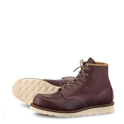 Red Wing 6-inch Classic Moc Boot Black Oxblood Mesa -All Style Shop Red Wing 6 inch Classic Moc Boot Black Oxblood Mesa 11945 5