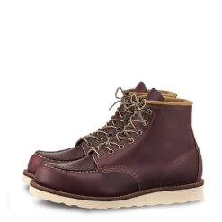 Red Wing 6-inch Classic Moc Boot Black Oxblood Mesa -All Style Shop Red Wing 6 inch Classic Moc Boot Black Oxblood Mesa 11945 6