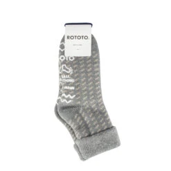 Rototo Comfy Room Socks BirdS Gray