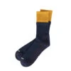 Rototo Organic Cotton Double Dark Yellow / Navy -All Style Shop RoToTo Organic Cotton Double Dark Yellow Navy 02