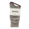 RoToTo Double Face Socks Mid Gray 2 RoToTo Double Face Socks Mid Gray -All Style Shop RoToToDoubleFaceSocks MidGray 16810