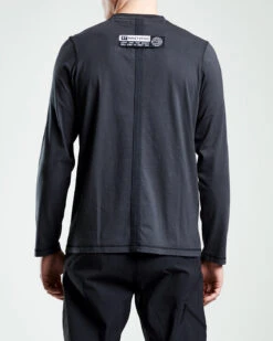 ST95 L/S Slogan Tee Black -All Style Shop ST43001 SS BLK 039