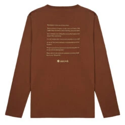 All Style Shop -All Style Shop Snow Peak Fireplace Long Sleeve Tee Orange 23492 02