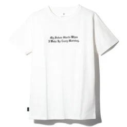 Snow Peak Typographical T-Shirt 3 White