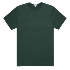 Sunspel Classic Crew T-Shirt Deep Green
