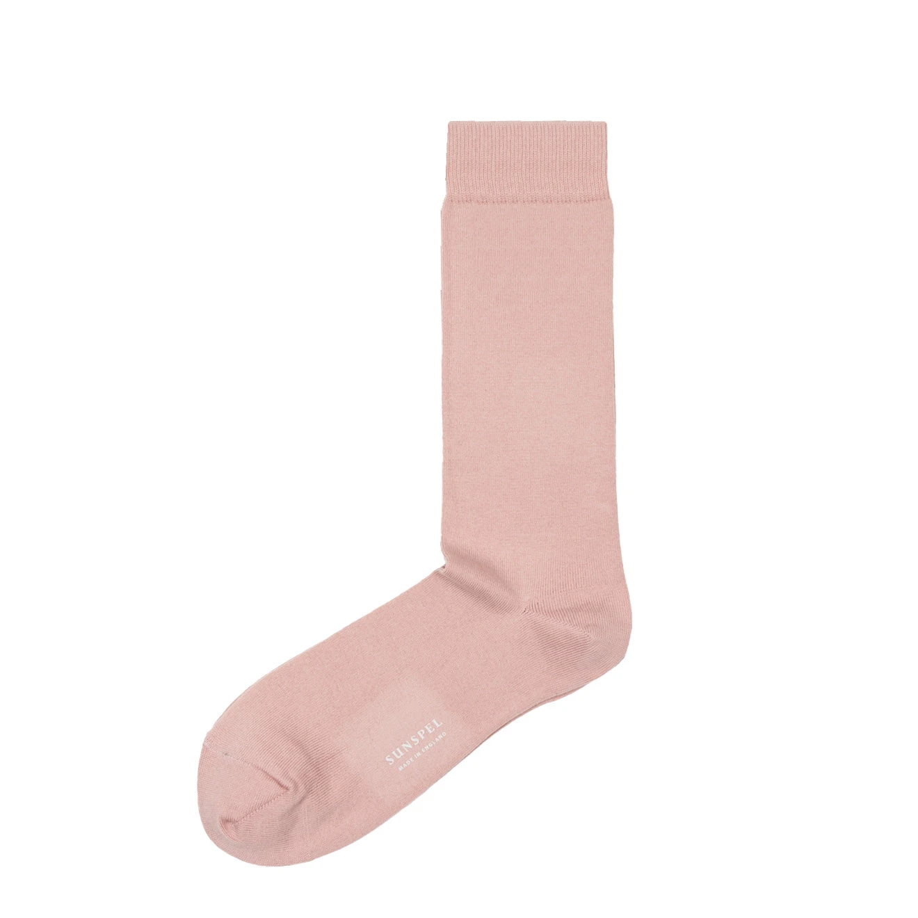 Sunspel Cotton Sock Shell Pink 3 Sunspel Cotton Sock Shell Pink