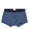 Sunspel Stretch Cotton Trunks Atlantic Blue -All Style Shop SunspelStretchCottonTrunksAtlanticBlue