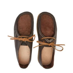 Yogi Willard Reverse Vamp Shoe Dark Brown -All Style Shop Willard reverse vamp dark brown2