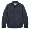 Woolrich Alaskan Spring Overshirt Melton Blue -All Style Shop Woolrich Alaskan Spring Overshirt Melton Blue 25491 01