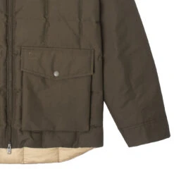 Woolrich Duster Blizzard Jacket Dark Green -All Style Shop Woolrich Duster Blizzard Jacket Dark Green 3