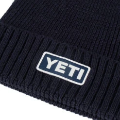YETI Logo Beanie Hat Navy -All Style Shop YETI Logo Beanie Hat Navy 21132 03