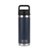 YETI Rambler 18oz Bottle Chug Navy
