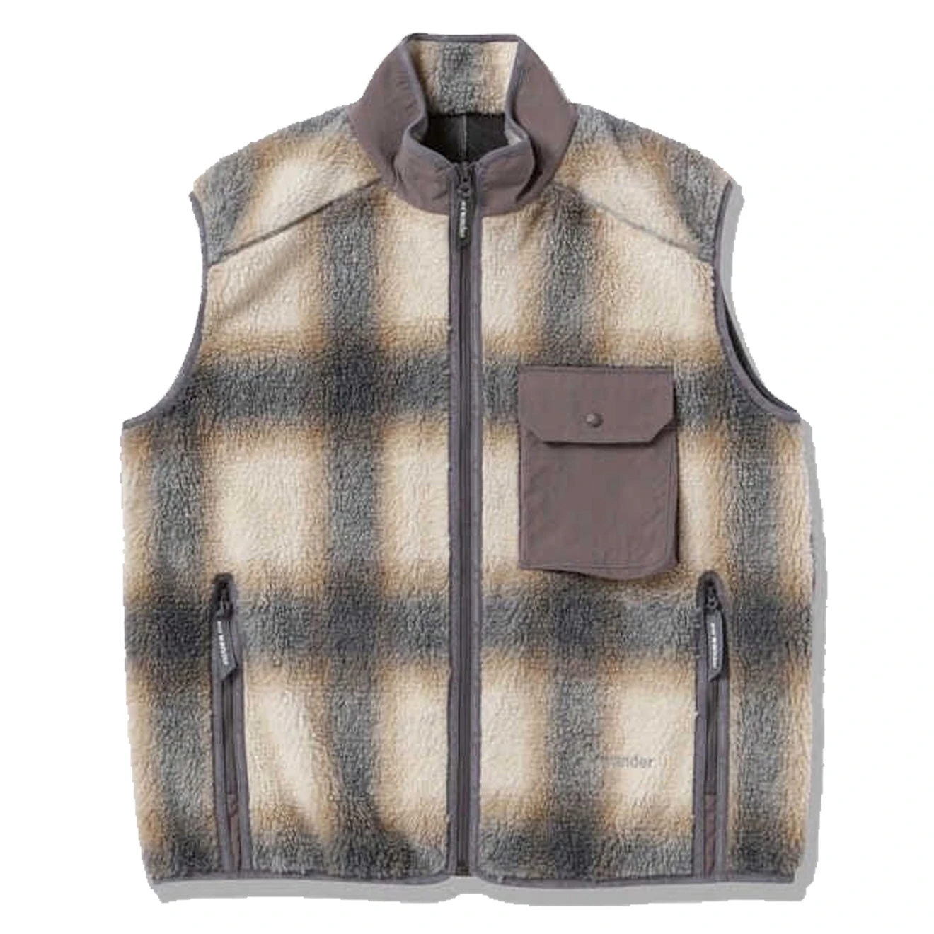 All Style Shop -All Style Shop check boa vest
